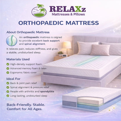 Relaxz Orthocare 6" Orthopaedic Mattress