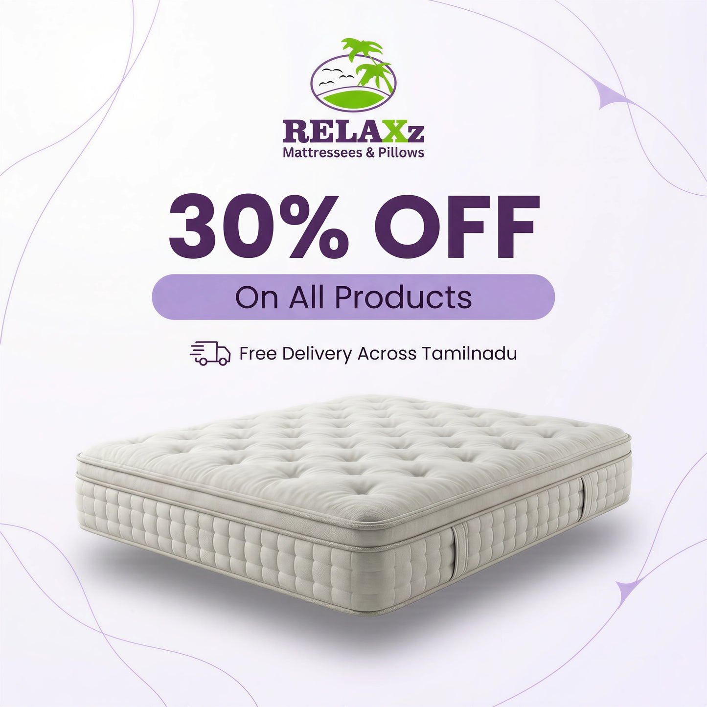 Relaxz Orthocare 6" Orthopaedic Mattress